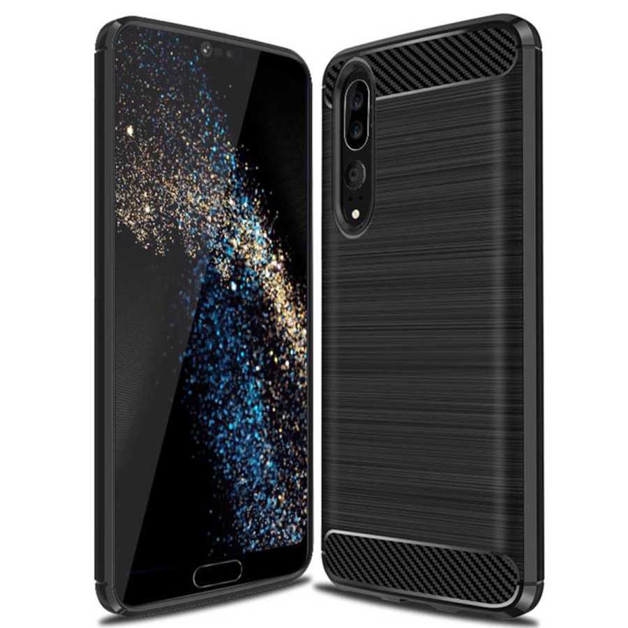 Huawei P20 Pro Kılıf Zore Room Silikon Kapak Siyah