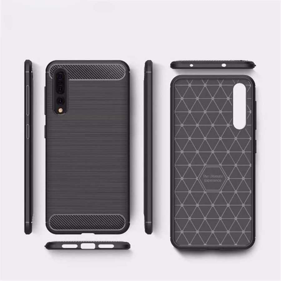 Huawei P20 Pro Kılıf Zore Room Silikon Kapak Lacivert