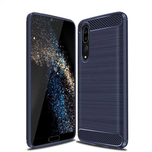 Huawei P20 Pro Kılıf Zore Room Silikon Kapak Lacivert