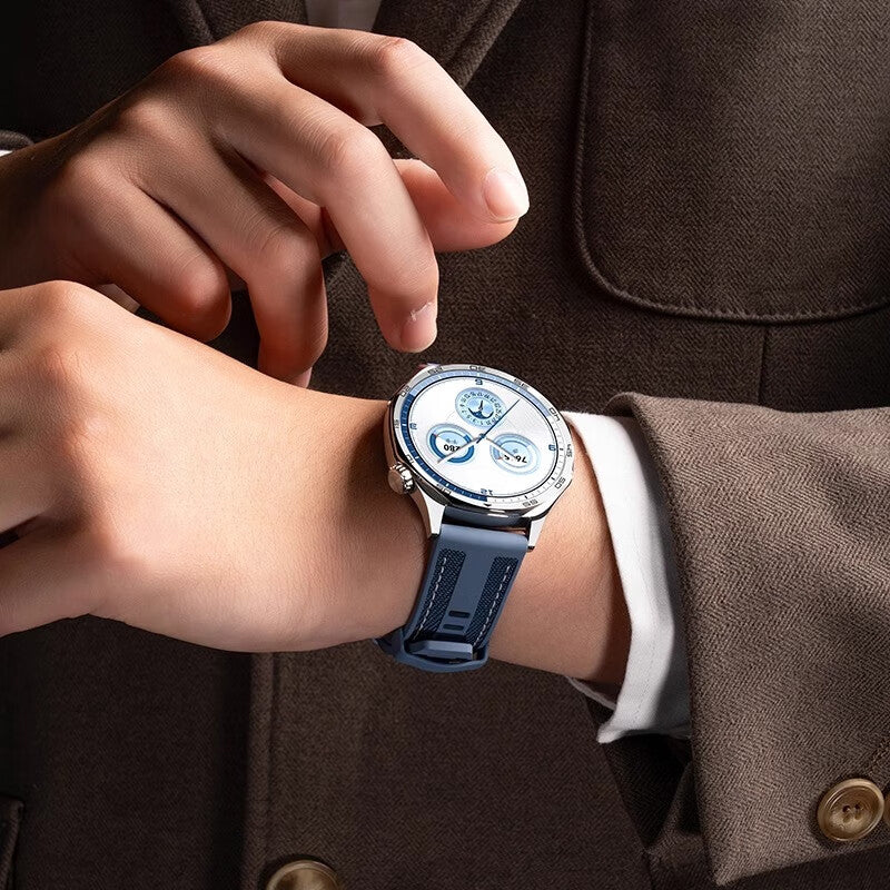 Huawei Watch GT 5 Zore KRD-128 Silikon Kordon Yeşil