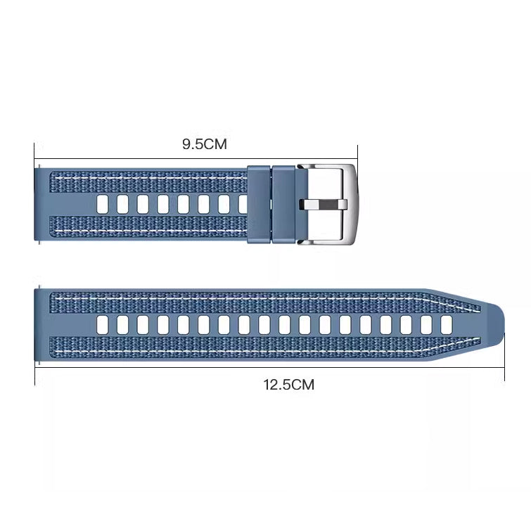 Huawei Watch GT 5 Zore KRD-128 Silikon Kordon Yeşil