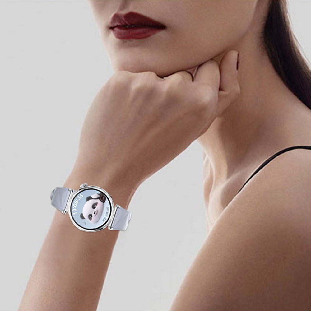 Huawei Watch GT5 Pro 42mm Zore KRD-129 Silikon Kordon Strap Kayış Sarı