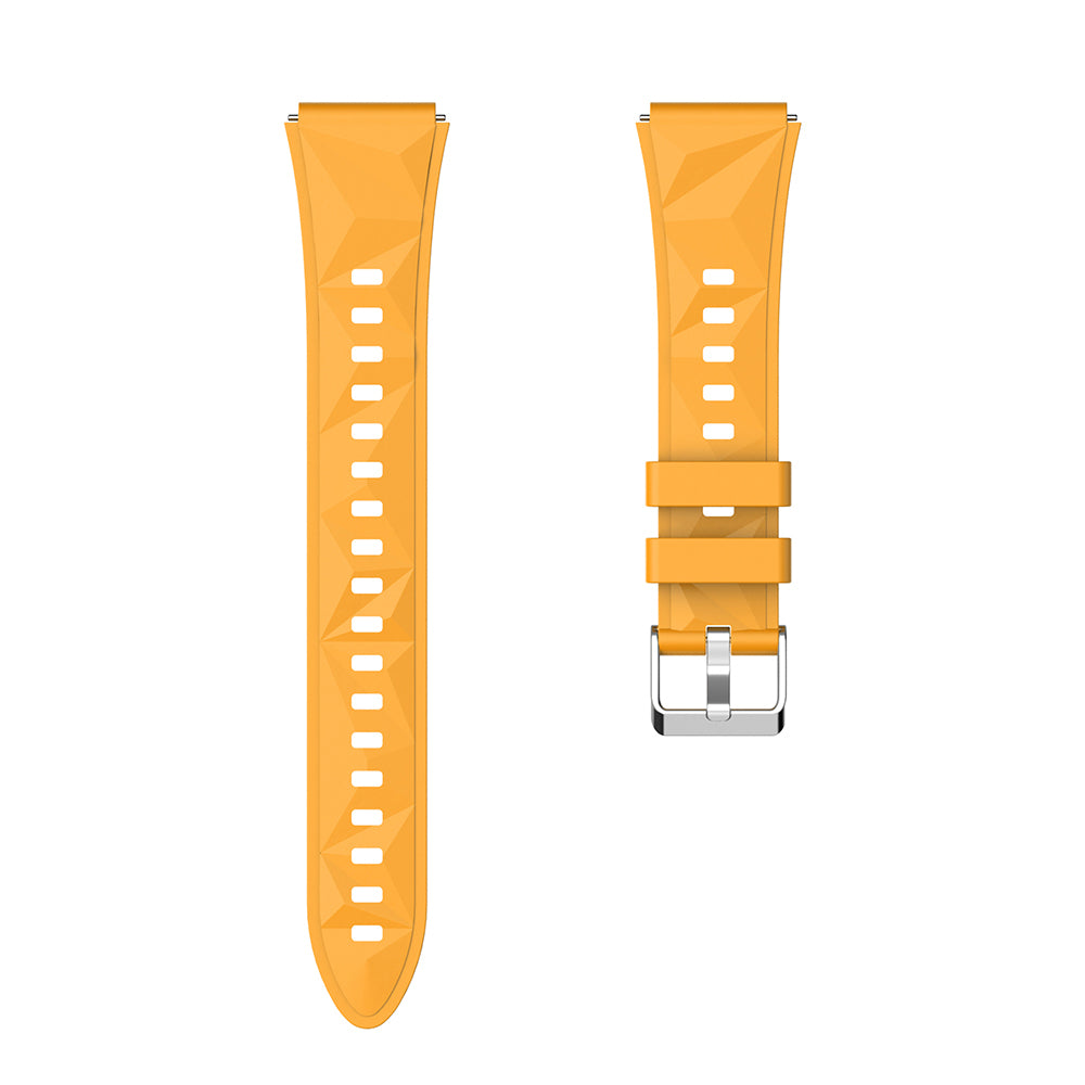 Huawei Watch GT5 Pro 42mm Zore KRD-129 Silikon Kordon Strap Kayış Kırmızı