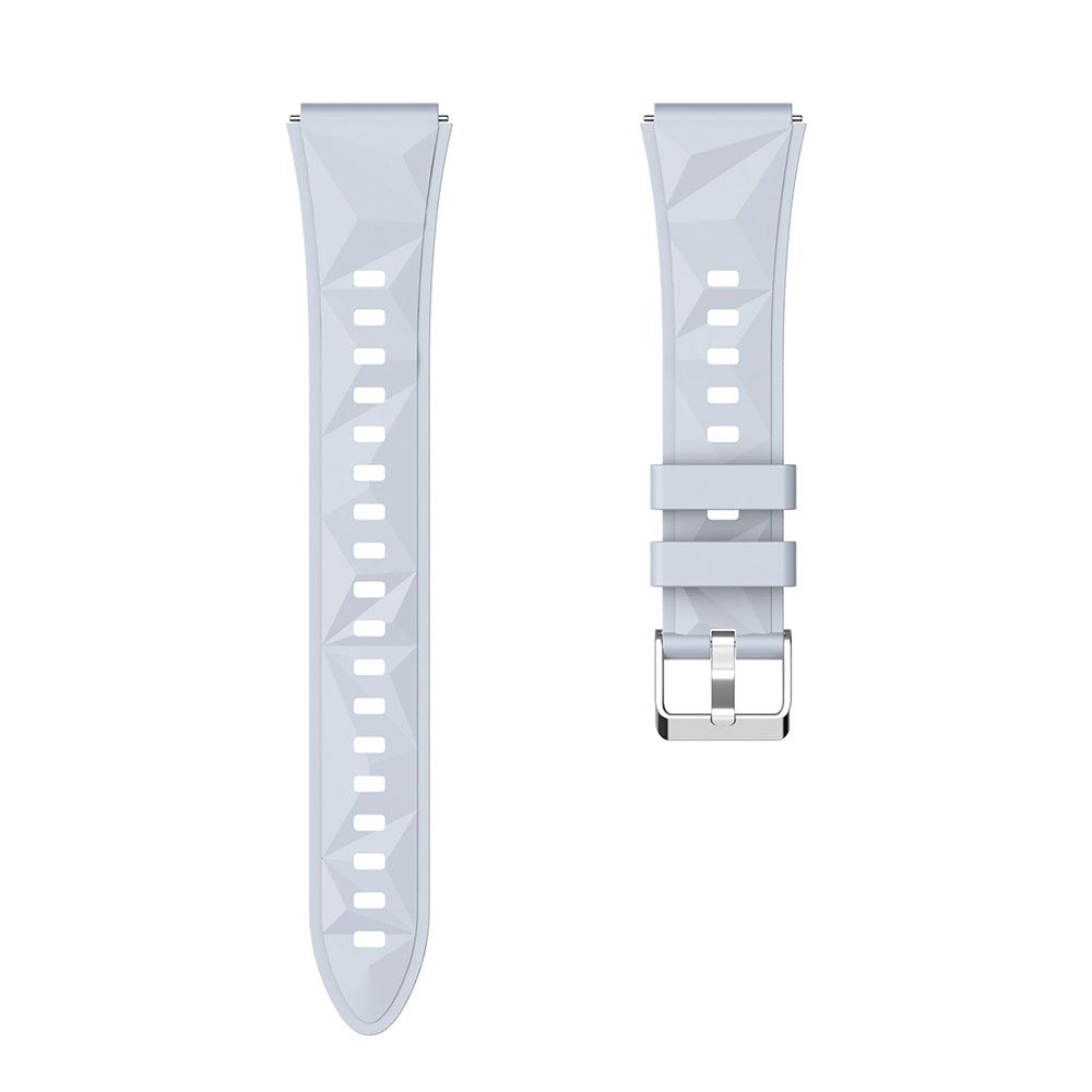 Huawei Watch GT5 Pro 42mm Zore KRD-129 Silikon Kordon Strap Kayış Yeşil