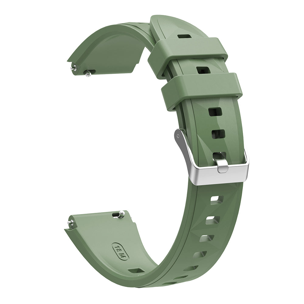 Huawei Watch GT5 Pro 42mm Zore KRD-129 Silikon Kordon Strap Kayış Siyah