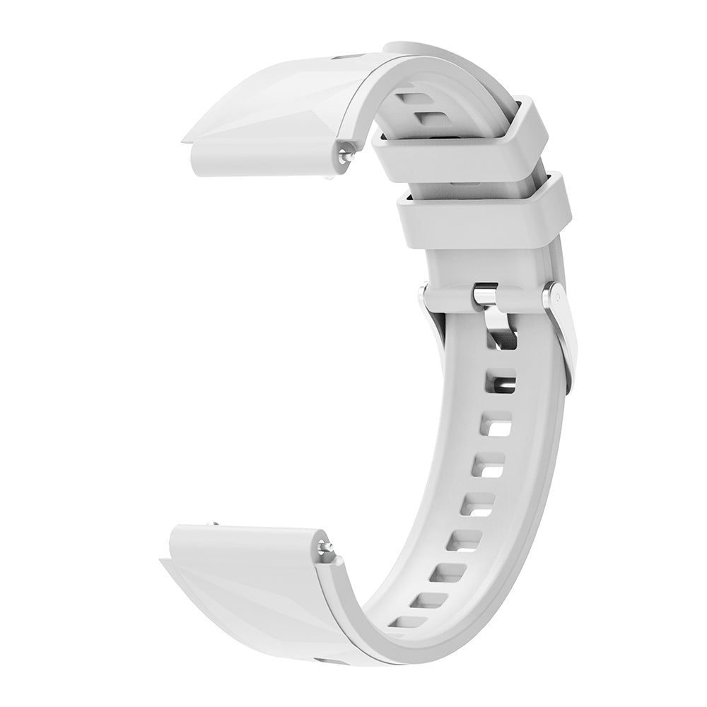 Huawei Watch GT5 Pro 42mm Zore KRD-129 Silikon Kordon Strap Kayış Sarı