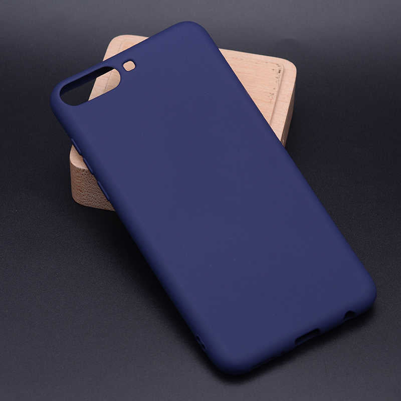 Huawei Y6 2018 Kılıf Zore Premier Silikon Kapak Lacivert