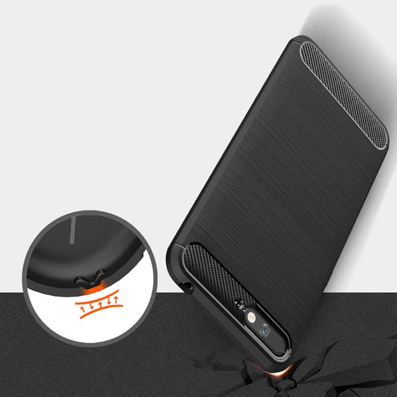 Huawei Y6 2018 Kılıf Zore Room Silikon Kapak Gri