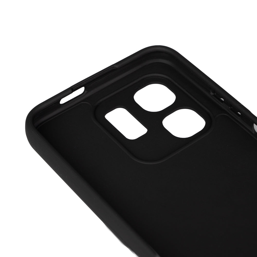 İnfinix Smart 9 Kılıf Zore Biye Silikon Lacivert