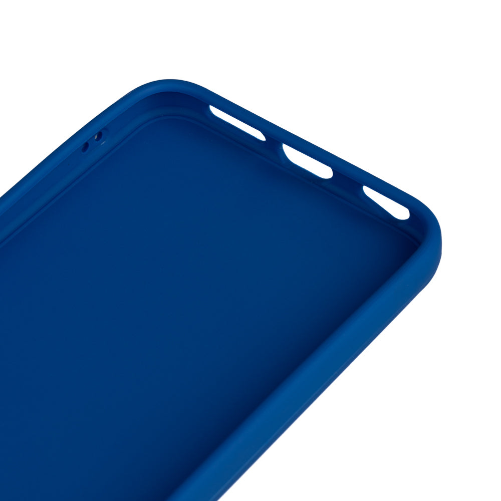 İnfinix Smart 9 Kılıf Zore Biye Silikon Lacivert