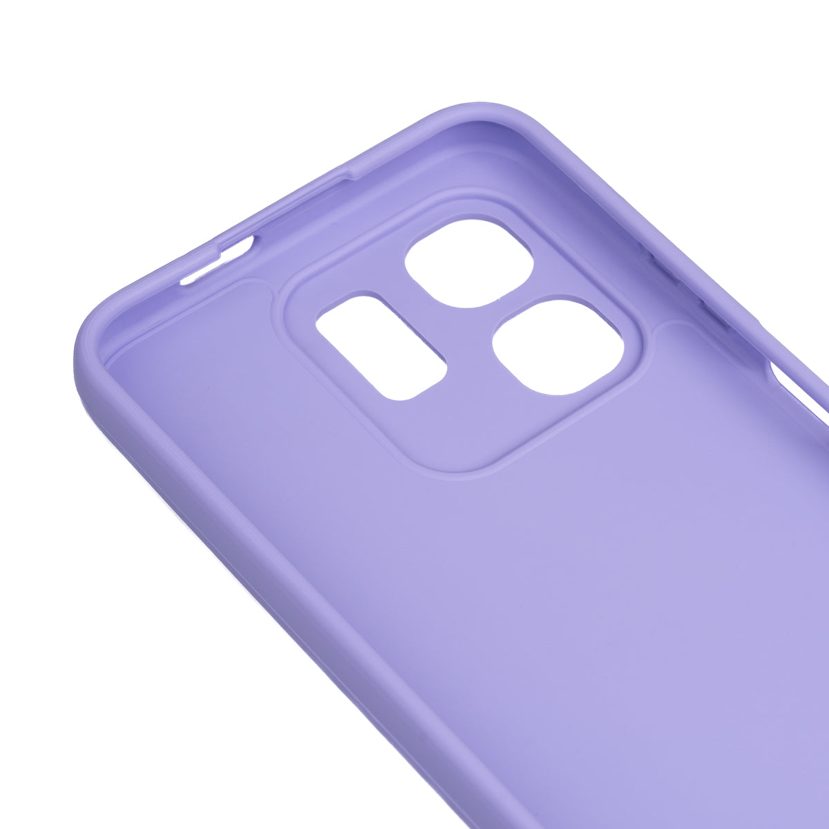 İnfinix Smart 9 Kılıf Zore Biye Silikon Lacivert