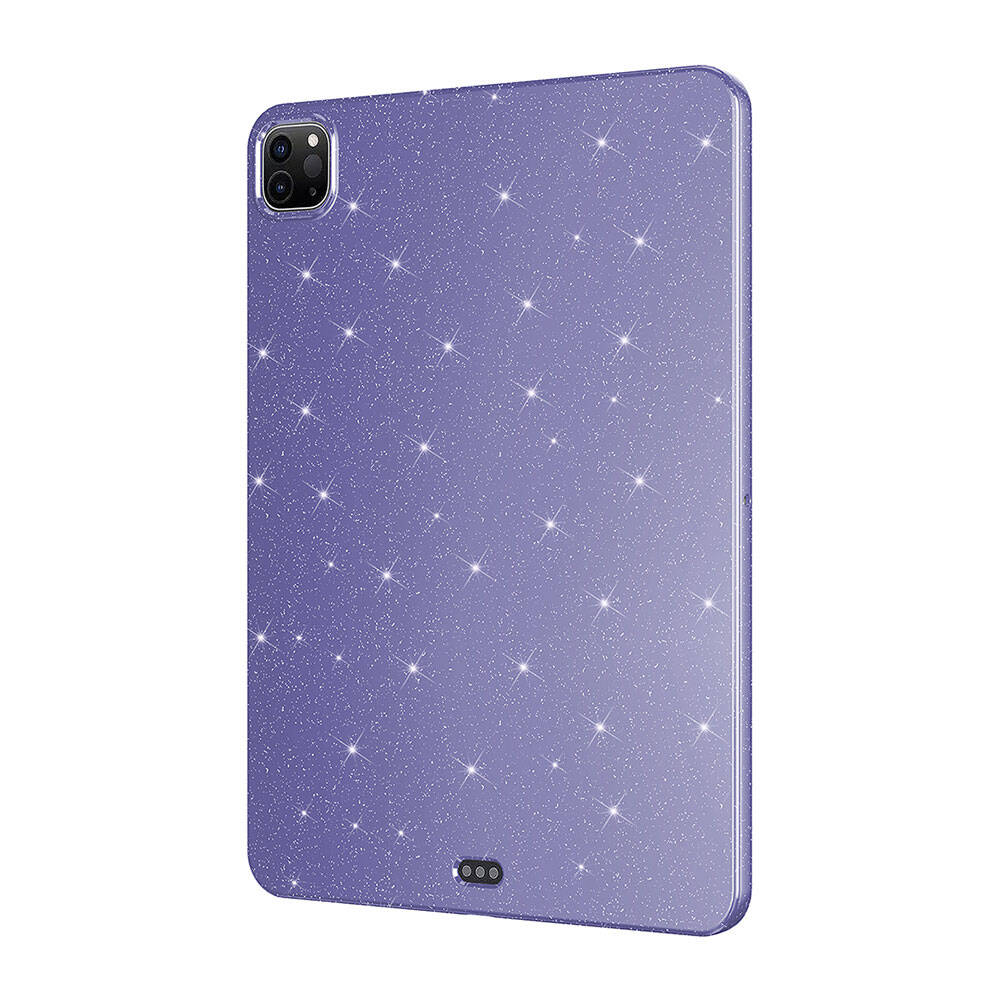 iPad Pro 11 2020 (2.Nesil) Simli Parlak Görünümlü Zore Tablet Koton Kılıf Siyah