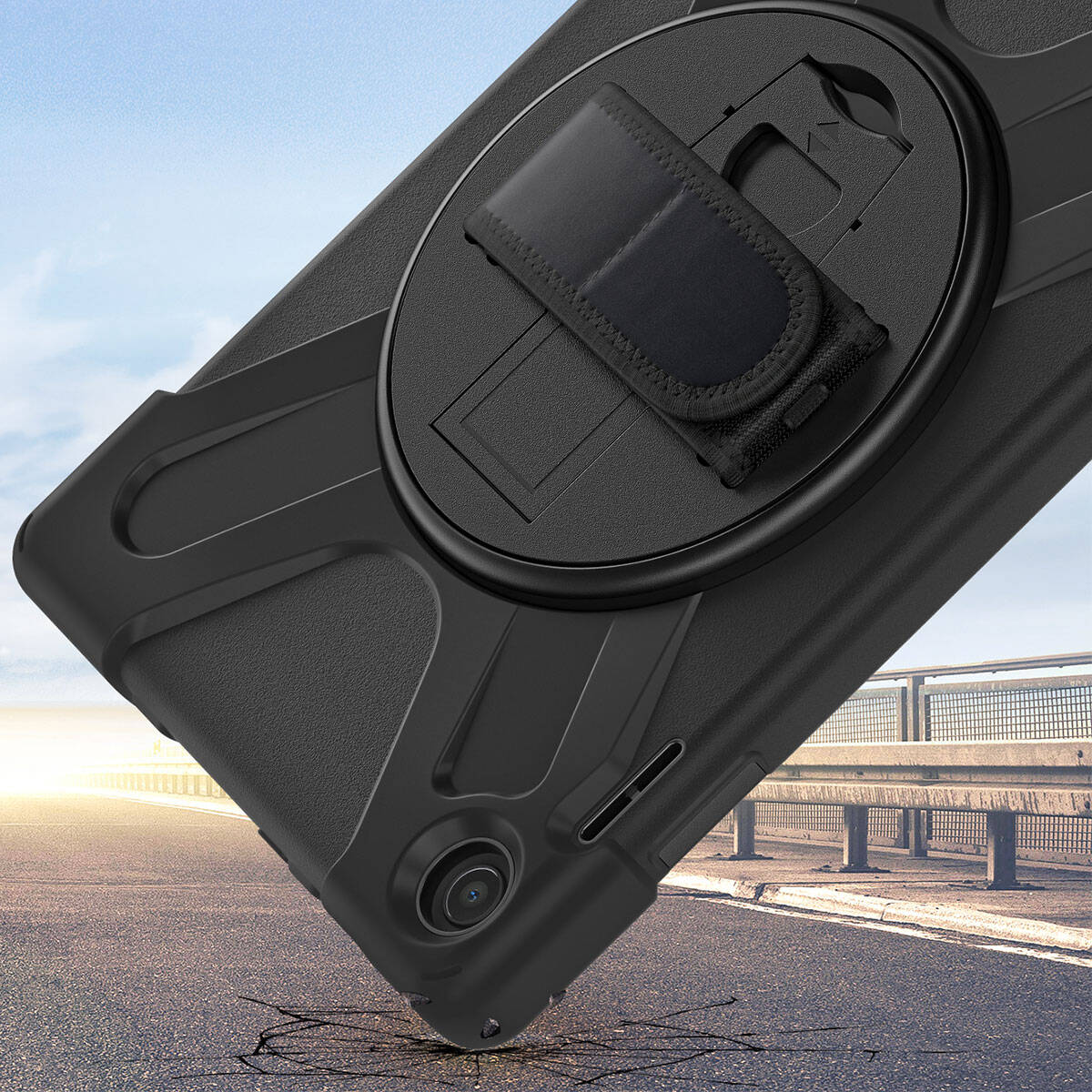 Lenovo Tab M10 HD (2.Nesil) 2022 Zore Defender Tablet Silikon Siyah