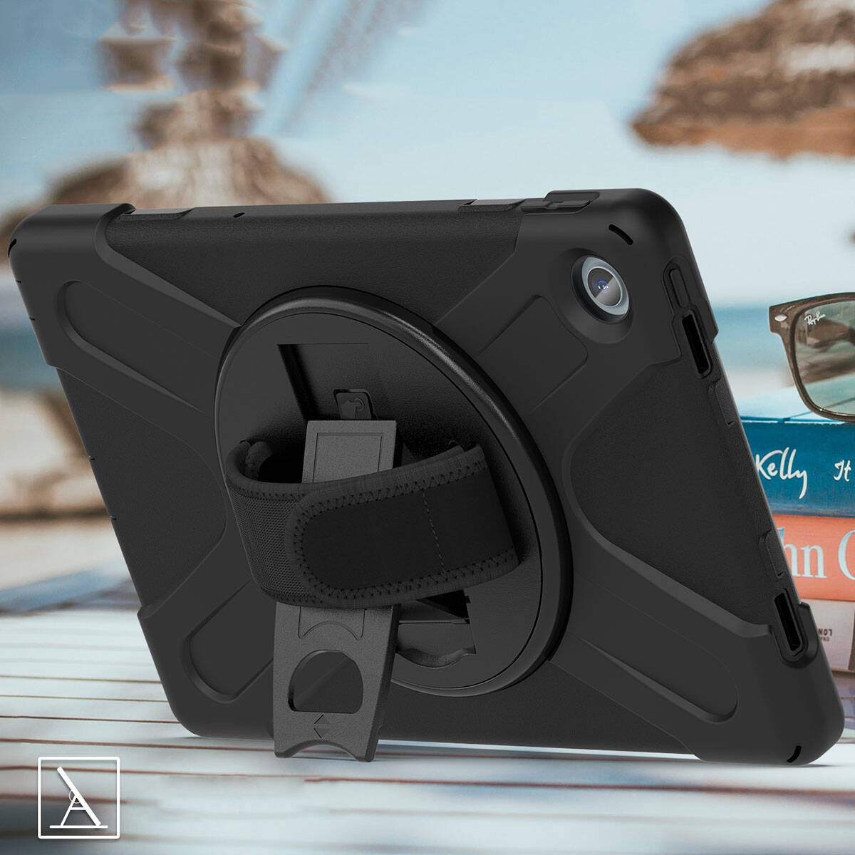 Lenovo Tab M10 Plus TB-125F - TB-128F 3. Jenerasyon Zore Defender Tablet Silikon Siyah