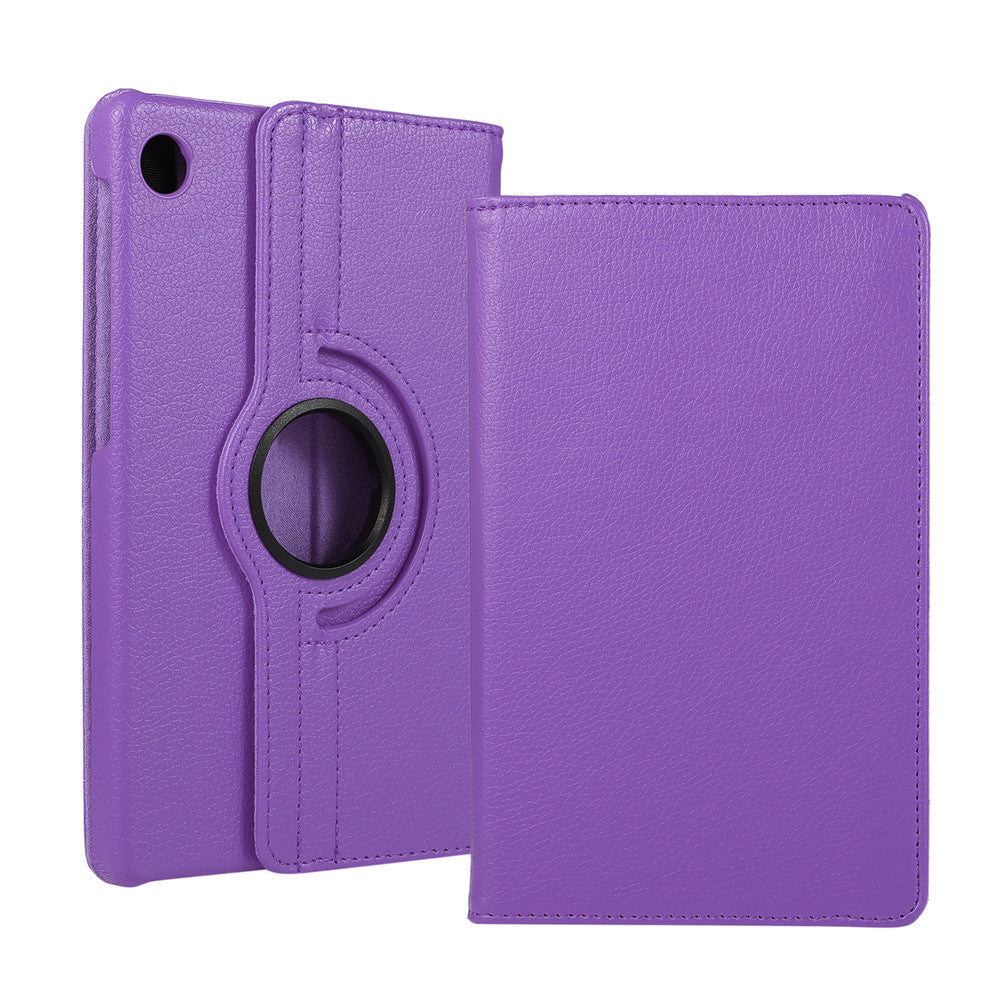 Lenovo Tab M10 TB-328F 3. Jenerasyon Zore Dönebilen Standlı Kılıf Mor