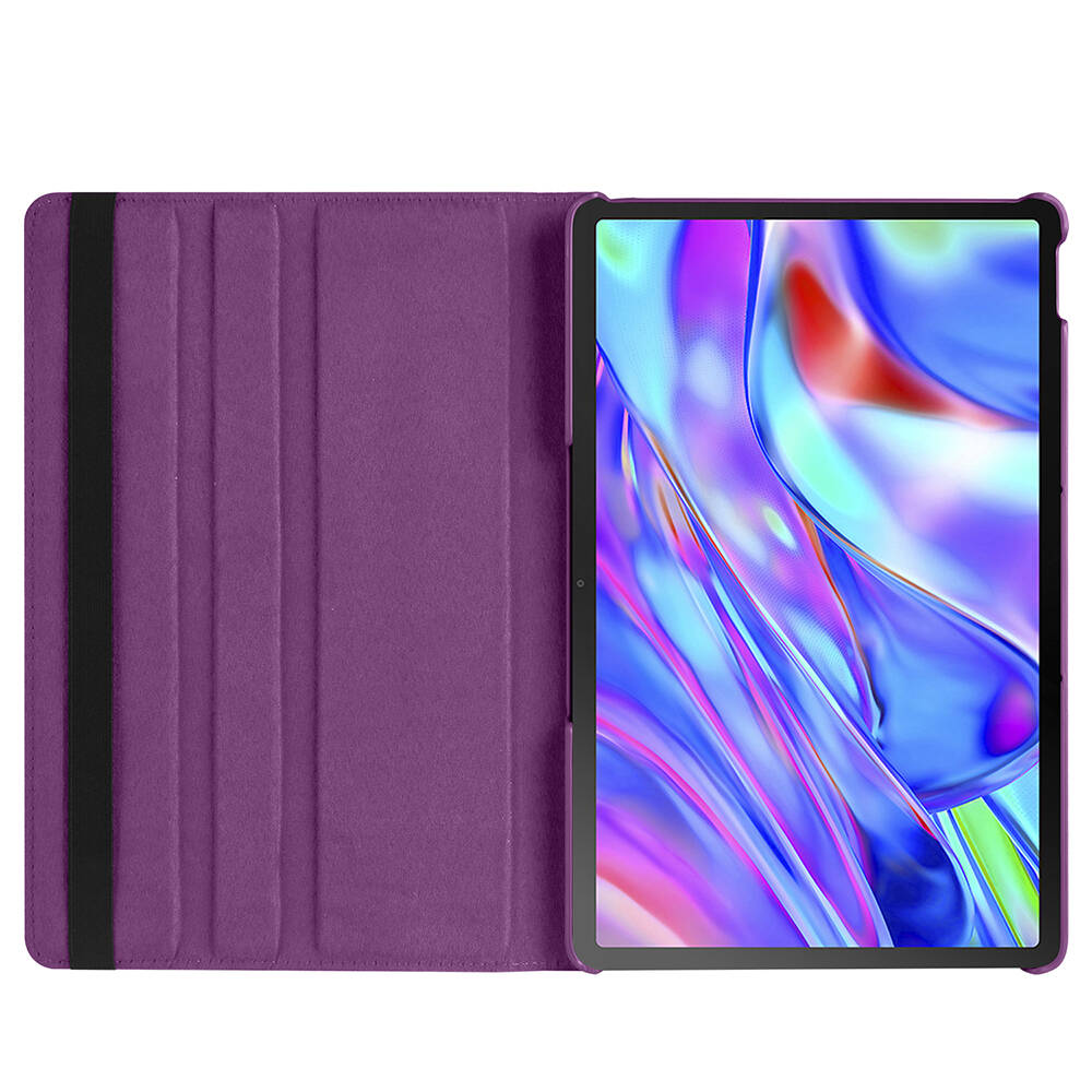 Lenovo Tab P11 11.5 (2.Nesil) TB350UF Zore Dönebilen Standlı Kılıf Pembe