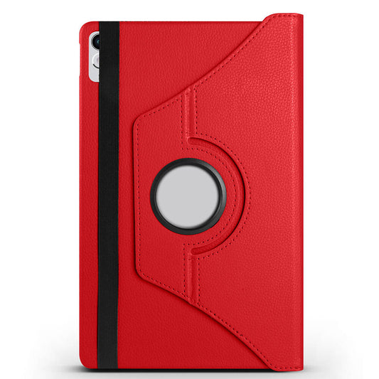 Lenovo Tab P11 11.5 (2.Nesil) TB350UF Zore Dönebilen Standlı Kılıf Kırmızı