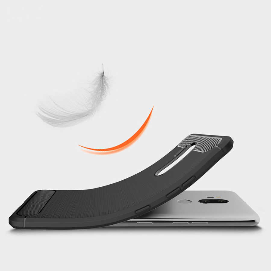 LG G7 Kılıf Zore Room Silikon Kapak Lacivert