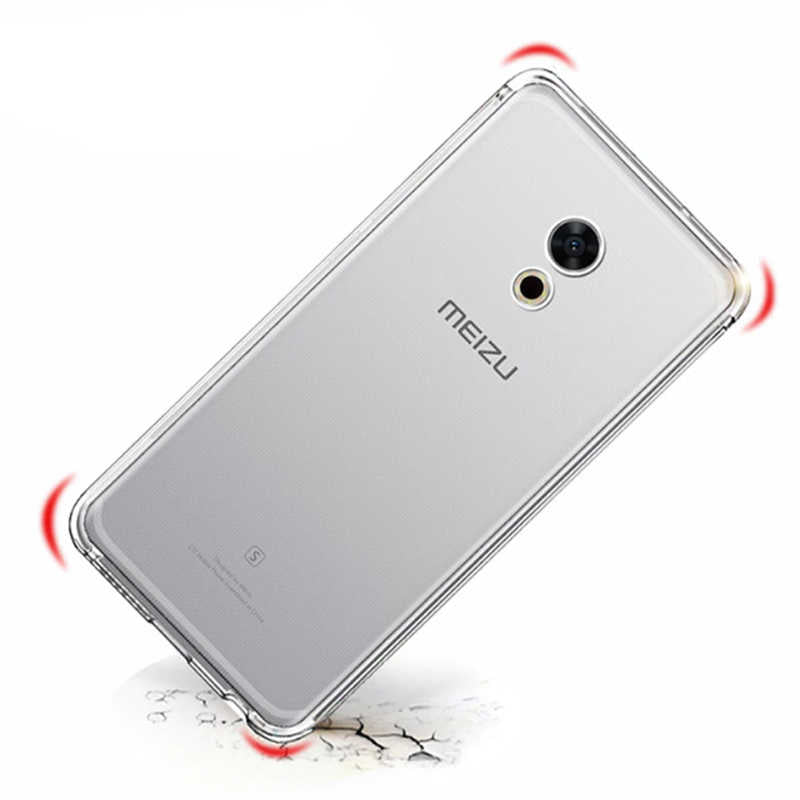 Meizu M6 Kılıf Zore Süper Silikon Kapak Renksiz
