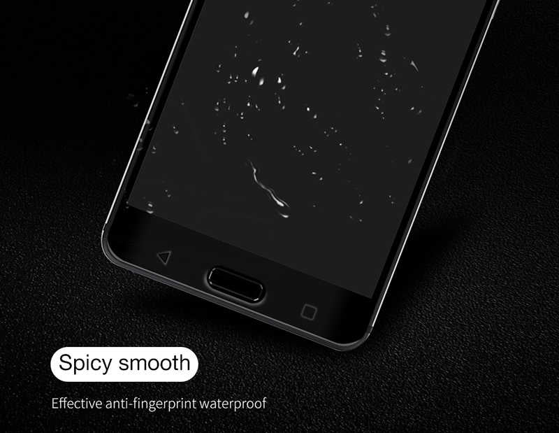 Nokia 6 Zore Ekranı Tam Kaplayan Düz Cam Koruyucu Beyaz