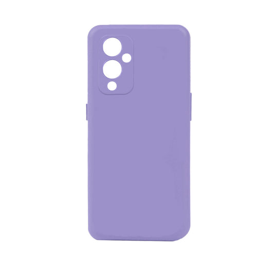 One Plus 9 Kılıf Zore Biye Silikon Lila