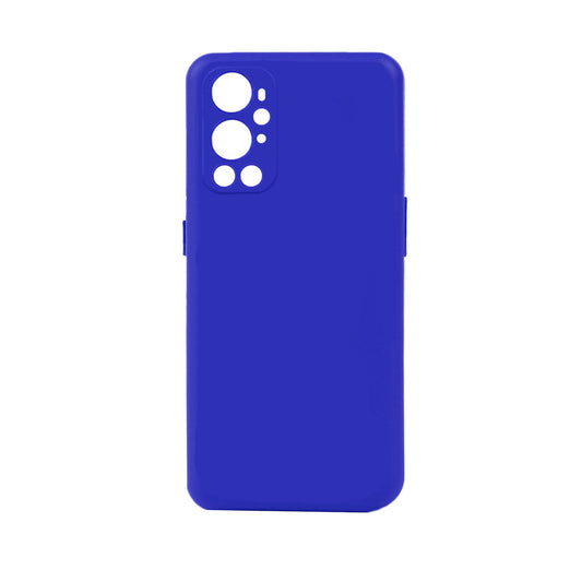 One Plus 9 Pro Kılıf Zore Biye Silikon Mavi