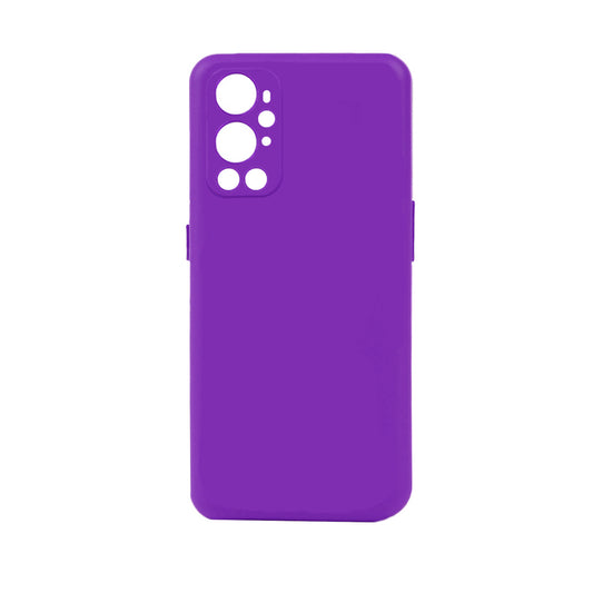 One Plus 9 Pro Kılıf Zore Biye Silikon Mor