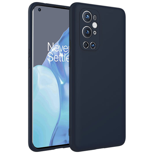 One Plus 9 Pro Kılıf Zore Mara Lansman Kapak Lacivert