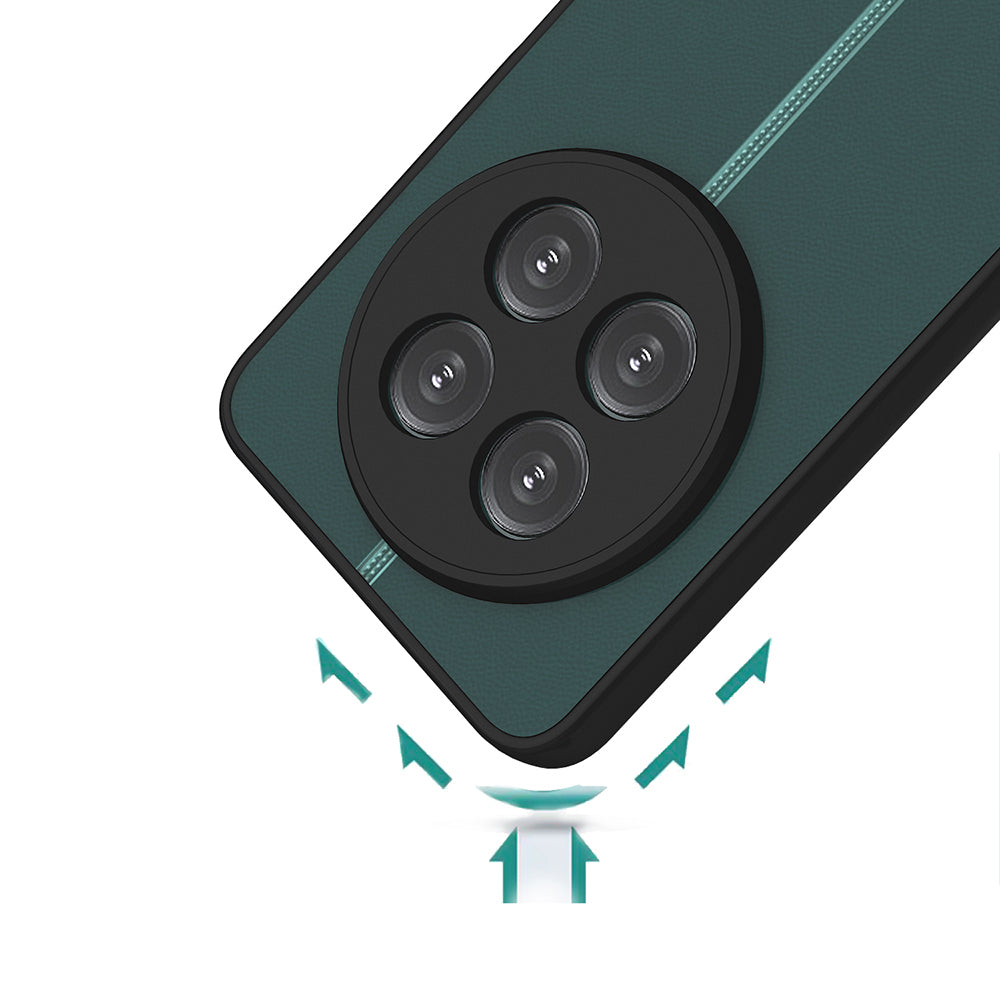 Realme 12 Plus Kılıf Zore Hux Kapak Siyah