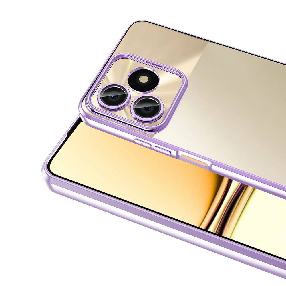 Realme Note 50 Kılıf Kamera Korumalı Logo Gösteren Zore Omega Kapak Sierra Mavi