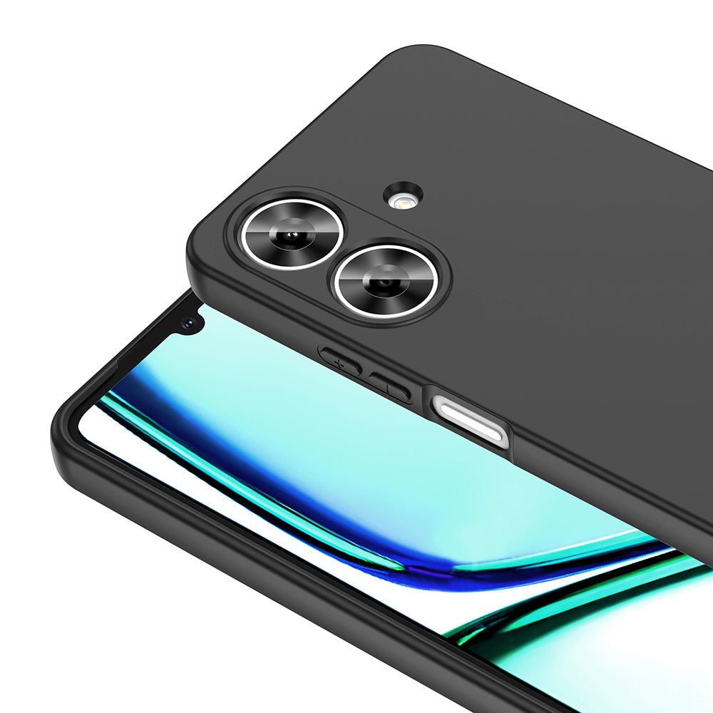 Realme Note 60 Kılıf Zore Mara Lansman Kapak Koyu Yeşil