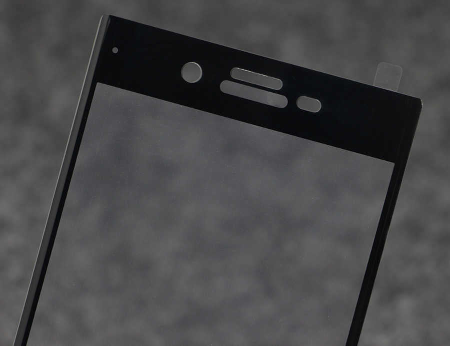 Sony Xperia XZ Zore Ekranı Tam Kaplayan Düz Cam Koruyucu Beyaz