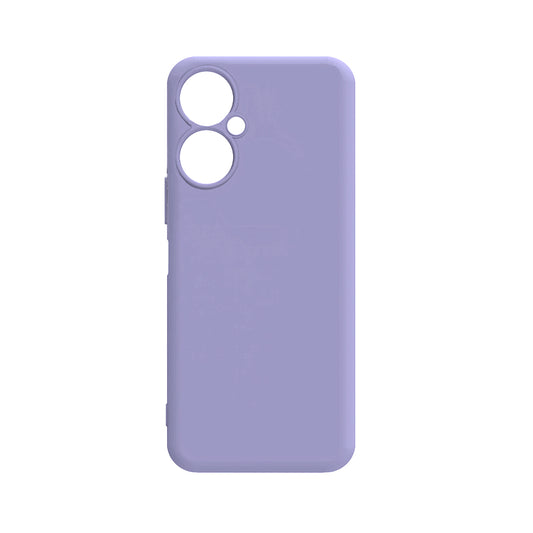Tecno Camon 19 Pro Kılıf Zore Biye Silikon Lila