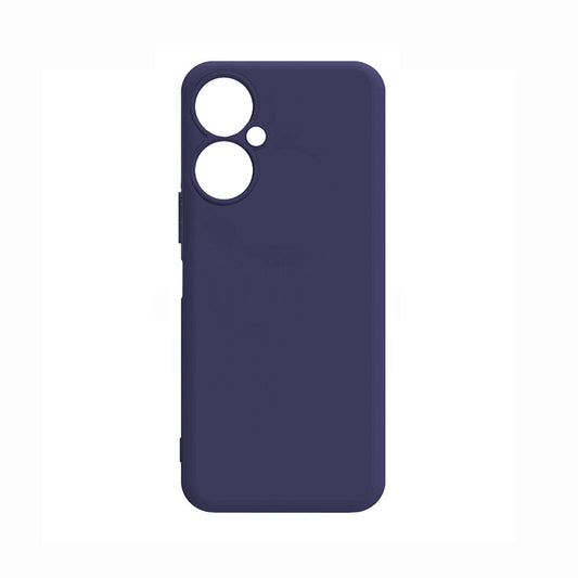Tecno Camon 19 Pro Kılıf Zore Biye Silikon Lacivert