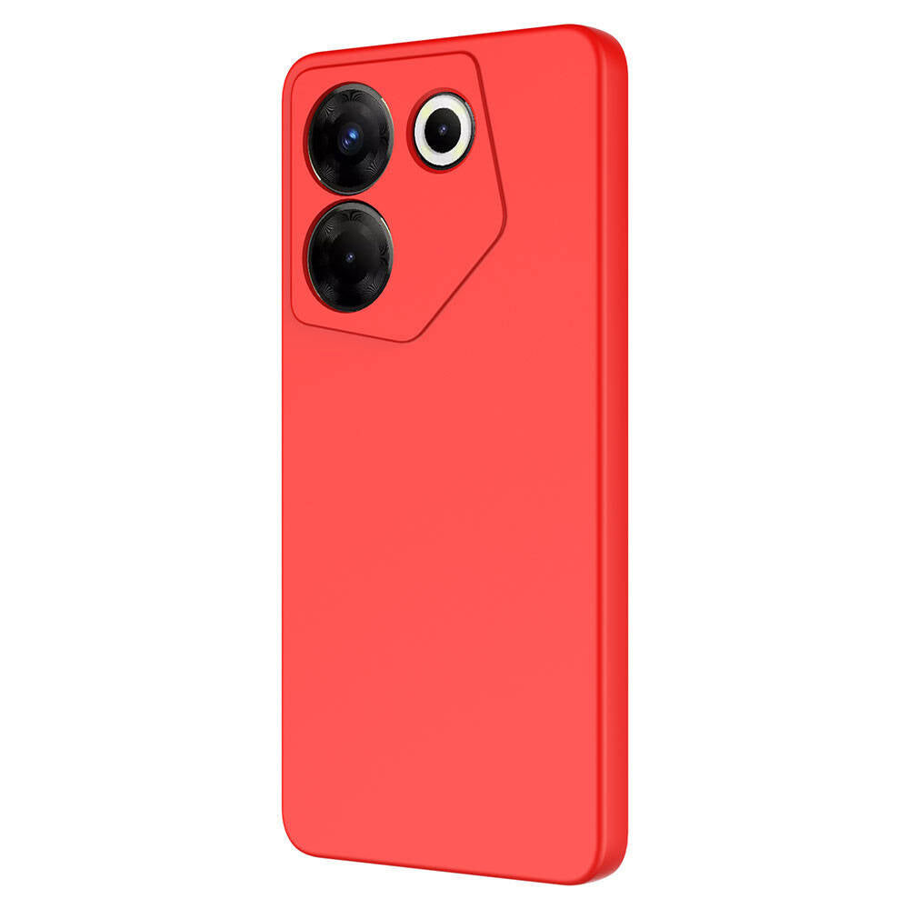 Tecno Camon 20 Pro 5G Kılıf Zore Mara Lansman Kapak Kırmızı
