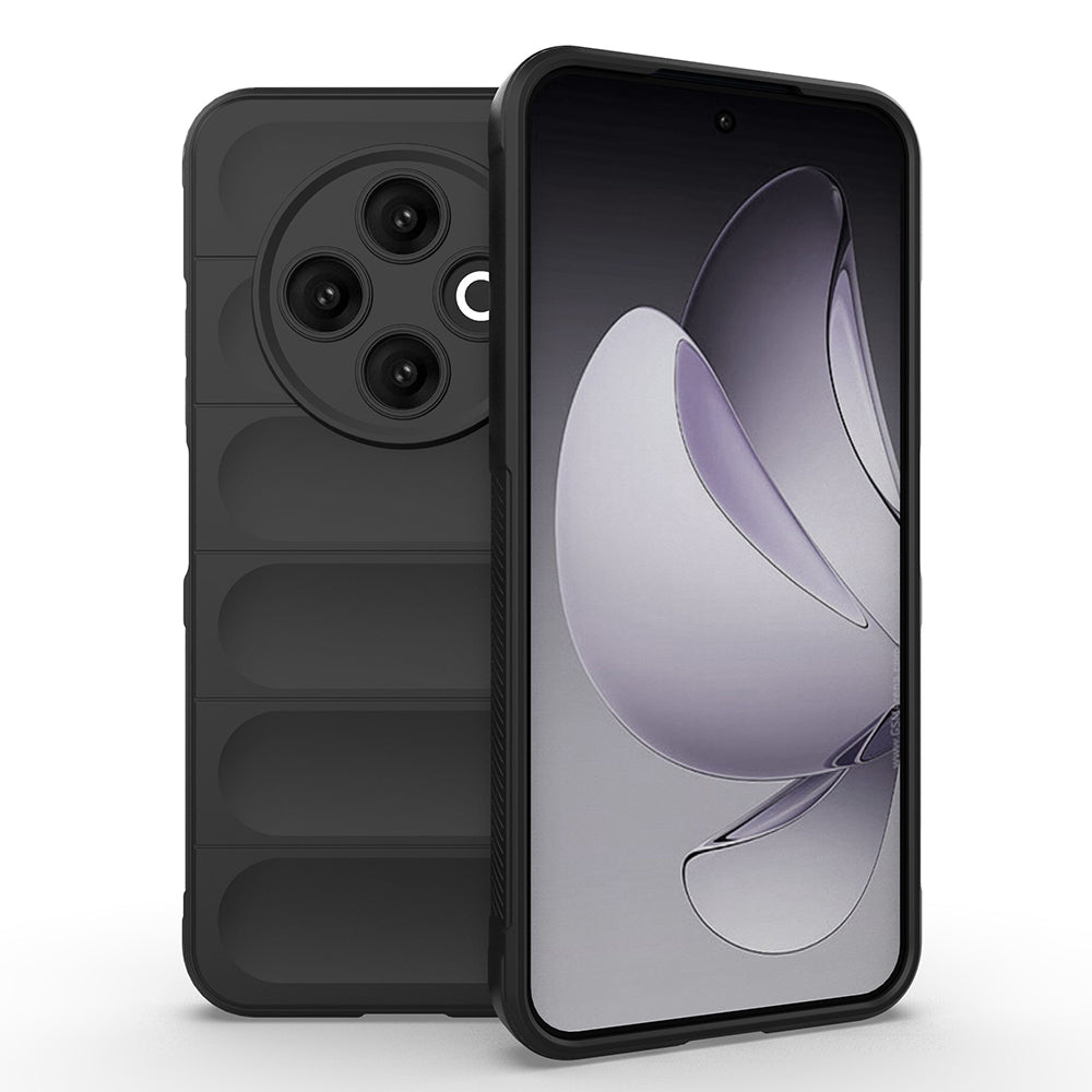 Tecno Spark 30C 4G Kılıf Esnek TPU Oyuklu Arka Yüzey Tasarımlı Zore Etnik Silikon Kapak