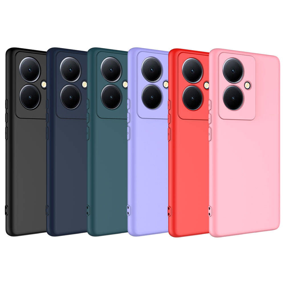 Vivo V29 Lite 5G Kılıf Zore Mara Lansman Kapak Koyu Yeşil