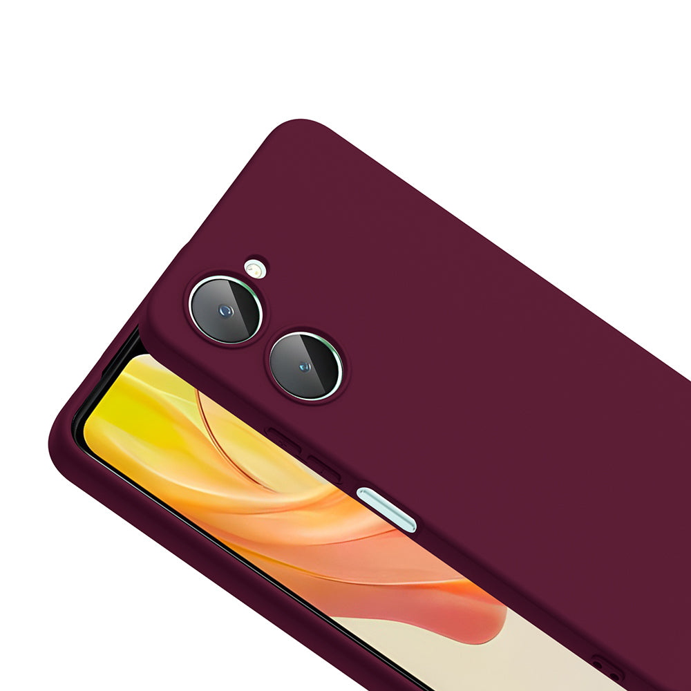 Vivo Y18 Kılıf Zore Mara Lansman Kapak Koyu Mor