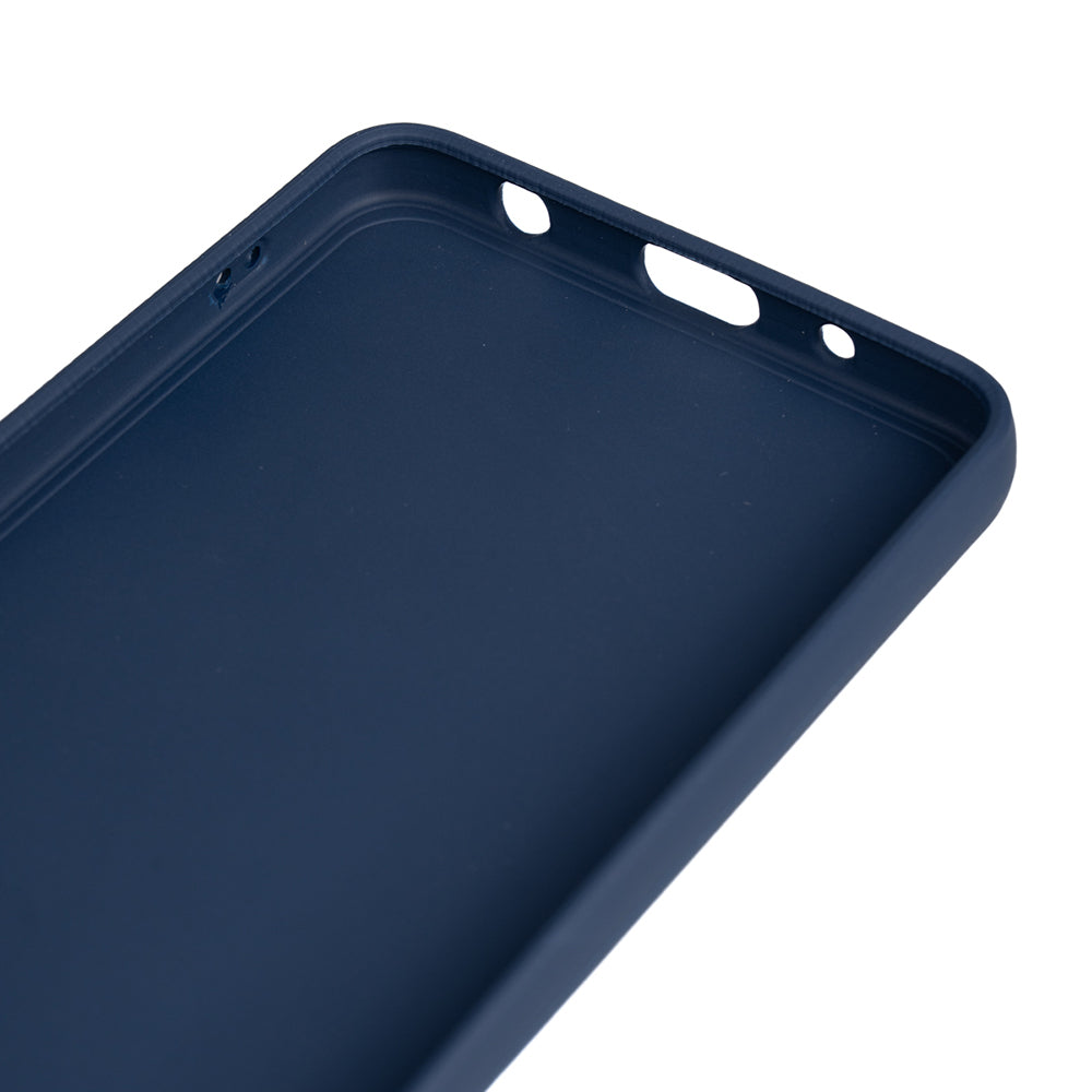 Vivo Y19 Kılıf Zore Biye Silikon Lacivert