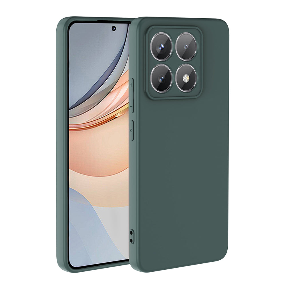 Xiaomi 14T Kılıf Zore Mara Lansman Kapak Koyu Yeşil
