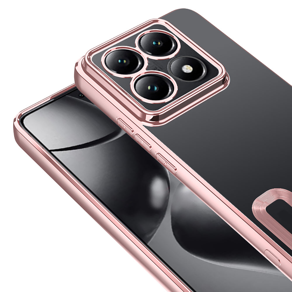 Xiaomi 14T Pro Kılıf Kamera Korumalı Logo Gösteren Zore Omega Kapak Sierra Mavi