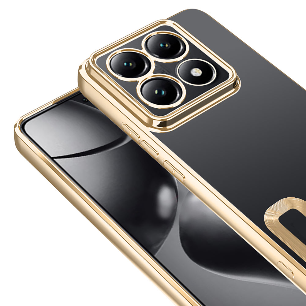 Xiaomi 14T Pro Kılıf Kamera Korumalı Logo Gösteren Zore Omega Kapak Sierra Mavi