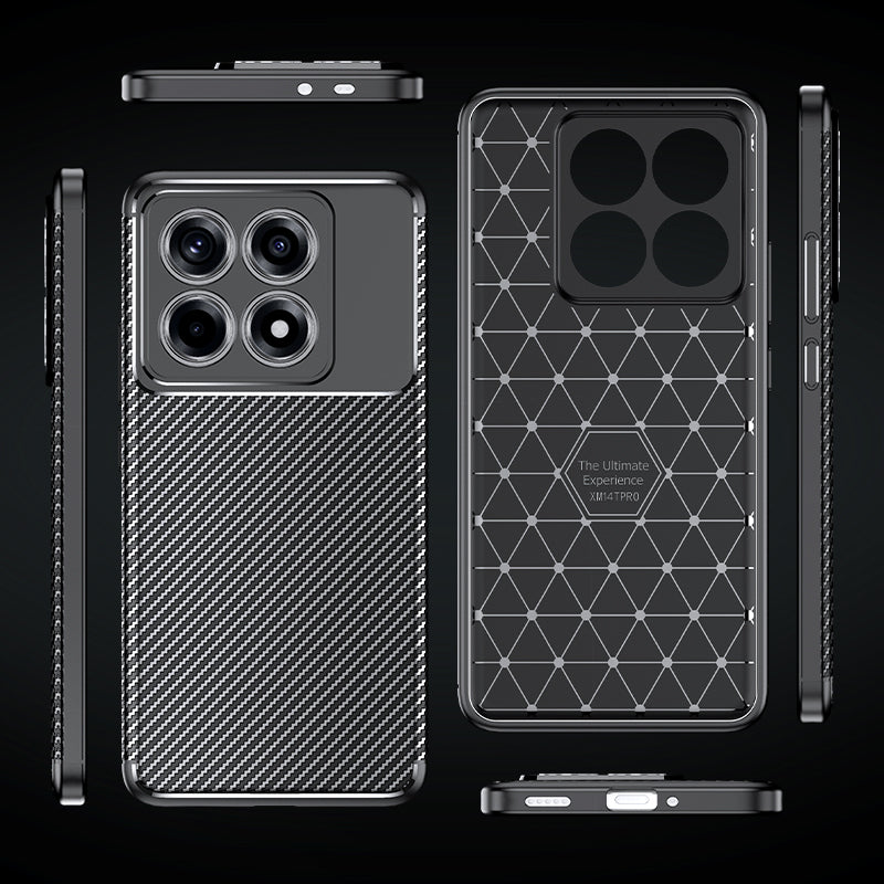 Xiaomi 14T Pro Kılıf Zore Negro Silikon Kapak Siyah