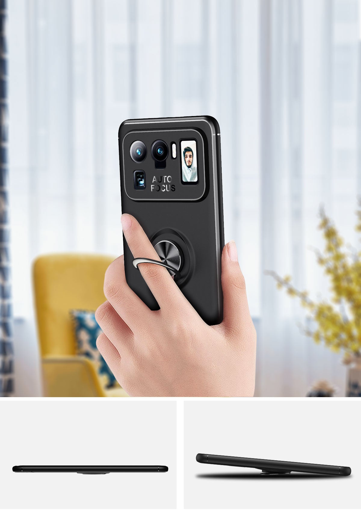 Xiaomi Mi 11 Ultra Kılıf Zore Ravel Silikon Kapak Mavi