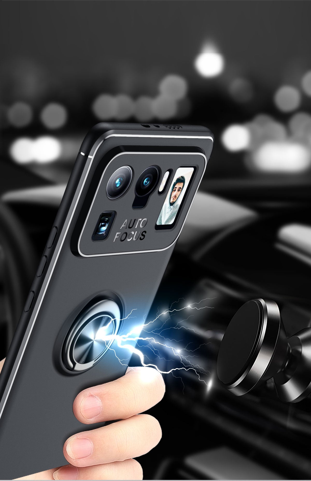 Xiaomi Mi 11 Ultra Kılıf Zore Ravel Silikon Kapak Mavi