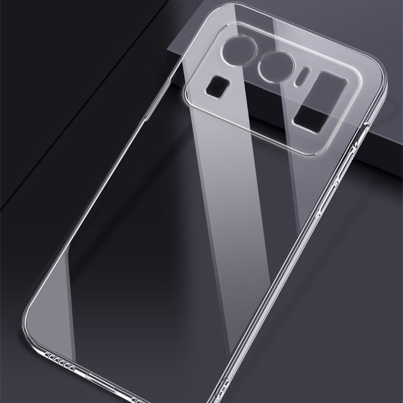 Xiaomi Mi 11 Ultra Kılıf Zore Süper Silikon Kapak Renksiz