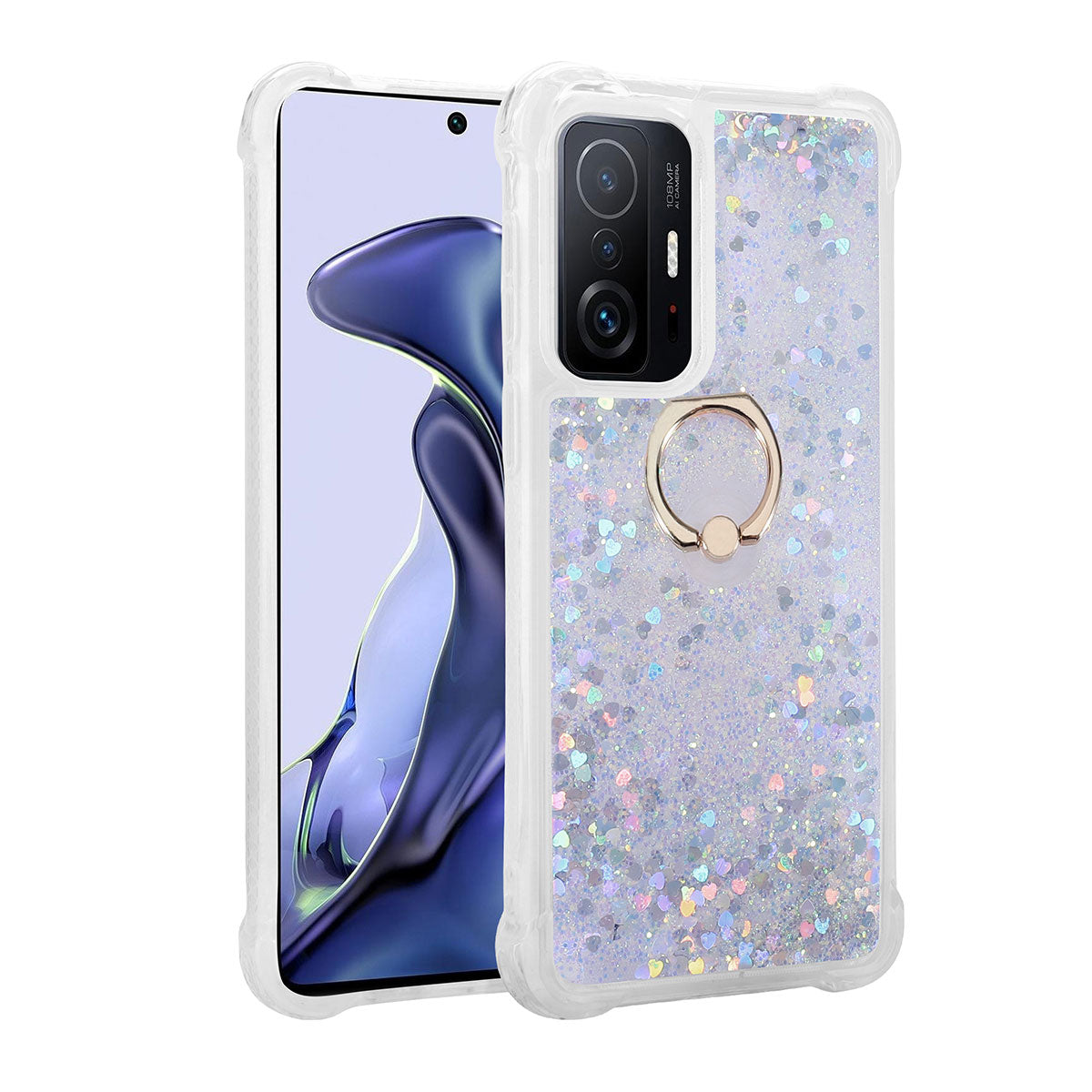 Xiaomi Mi 11T 5G Kılıf Zore Milce Kapak Gümüş