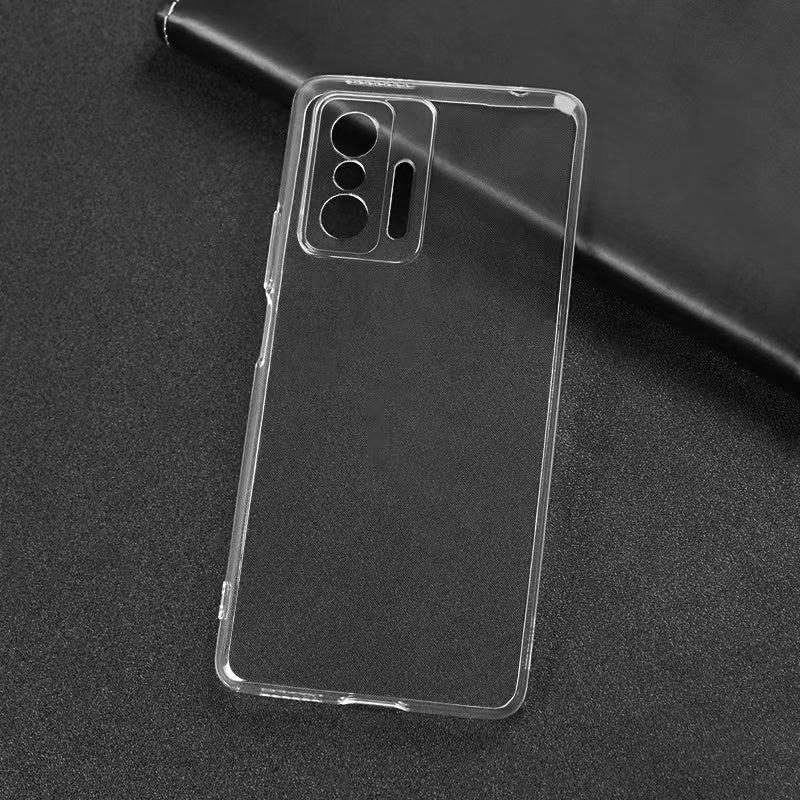 Xiaomi Mi 11T 5G Kılıf Zore Süper Silikon Kapak Renksiz