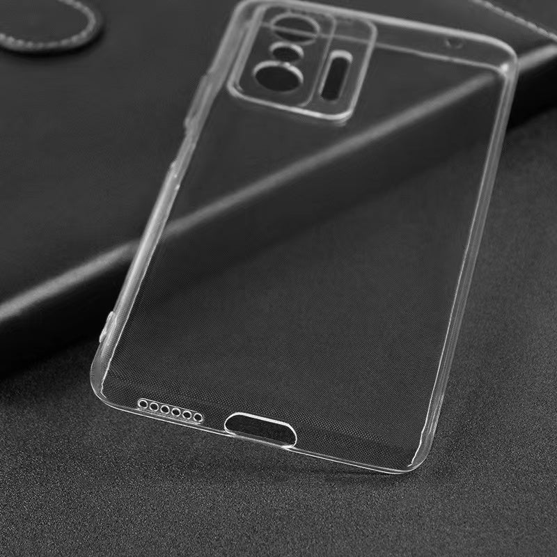 Xiaomi Mi 11T Pro 5G Kılıf Zore Süper Silikon Kapak Renksiz