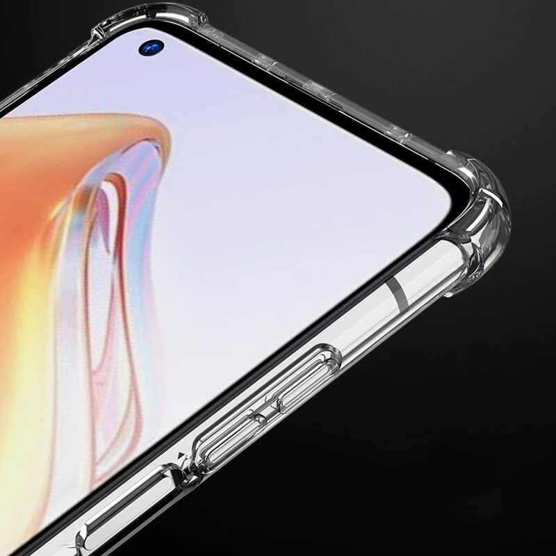Xiaomi Mi 12T Pro Kılıf Zore Kamera Korumalı Nitro Anti Shock Silikon Renksiz
